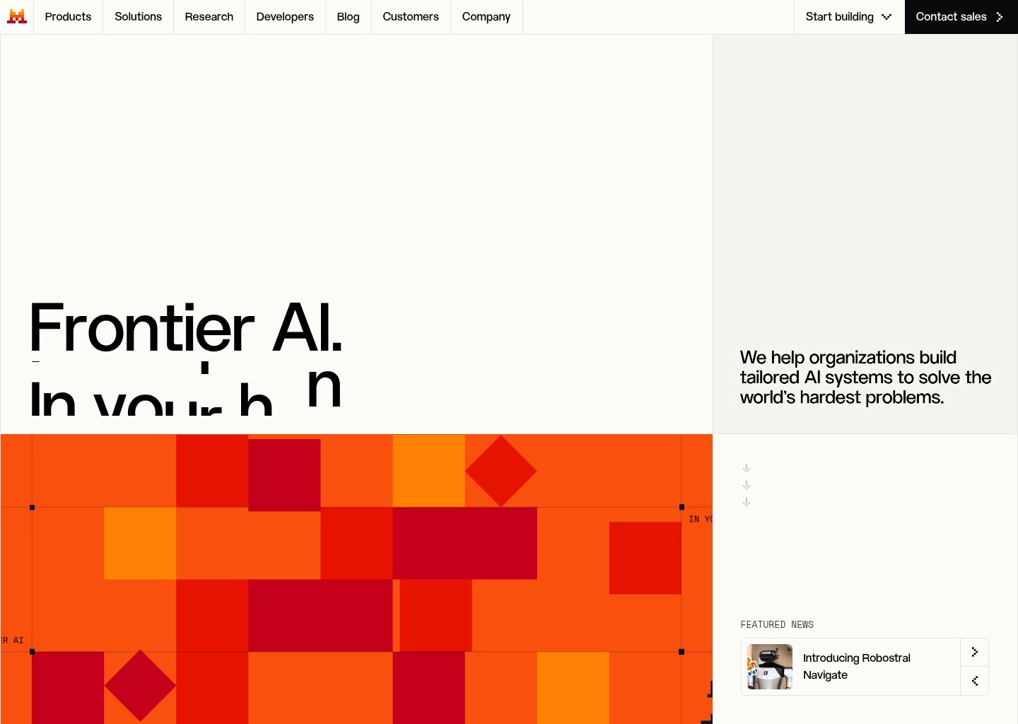 Mistral AI AI Software User Interface and Dashboard Screenshot Preview
