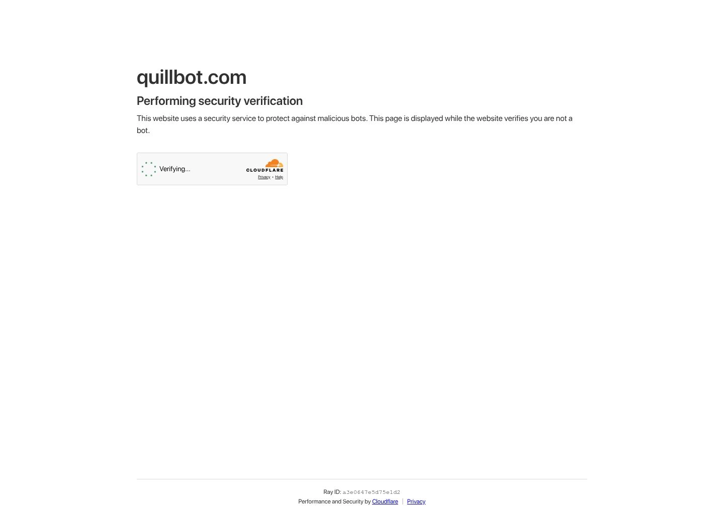 QuillBot AI Writing Tool Workspace UI Preview