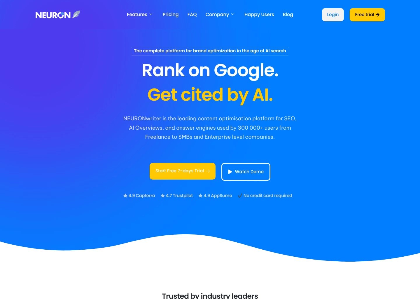 NeuronWriter SEO content editor with semantic entity mapping, internal linking ideas, and competitive content scoring