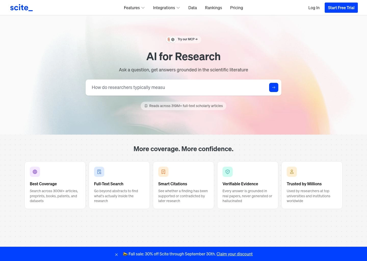 Scite.ai Smart Citations and Evidence Verification Interface 2026