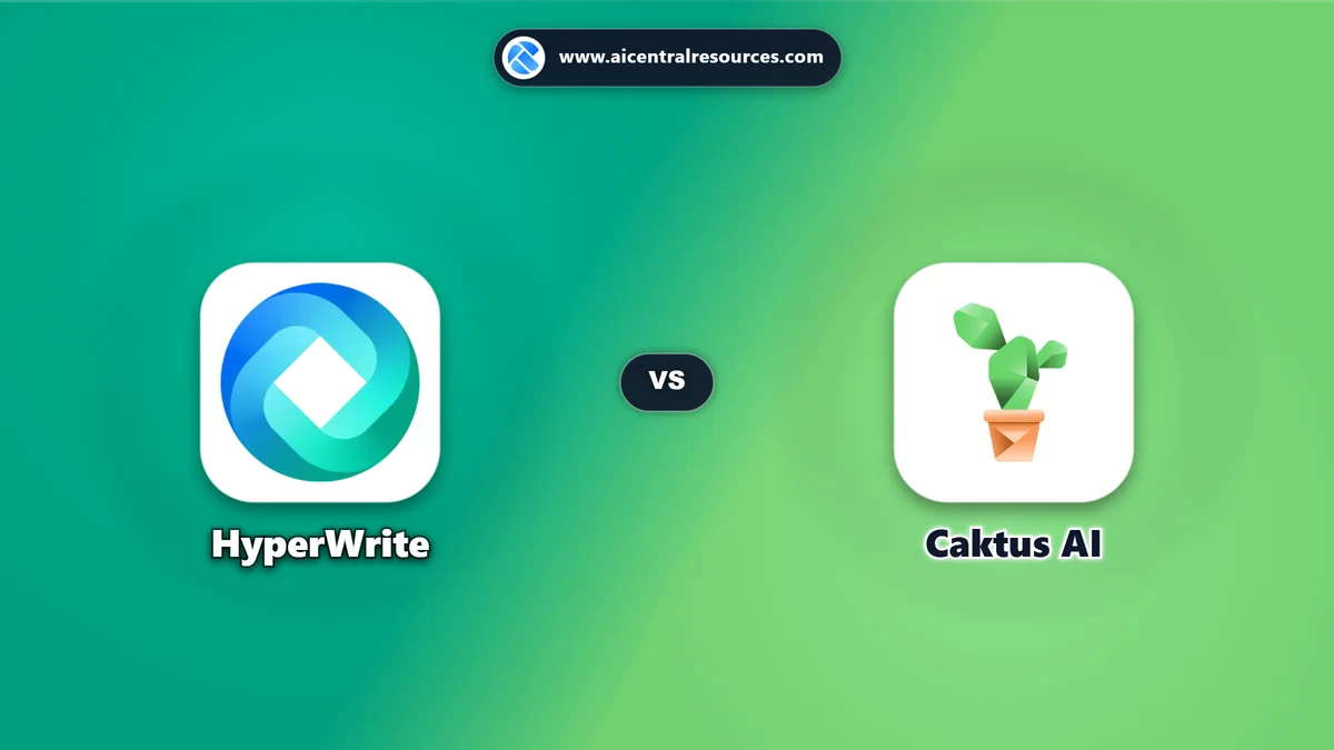 Compare HyperWrite vs Caktus AI - In-Depth Feature Matrix, Pricing & Ratings HyperWrite vs Caktus AI Comparison Battle Card: Features, Pricing & Performance Matrix in AI Marketing Tools