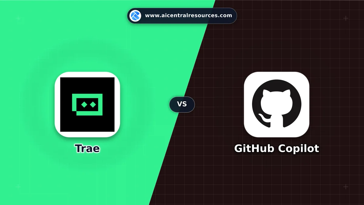 Trae vs GitHub Copilot Comparison Battle Card - Features, Pricing & Review in AI Coding Assistants