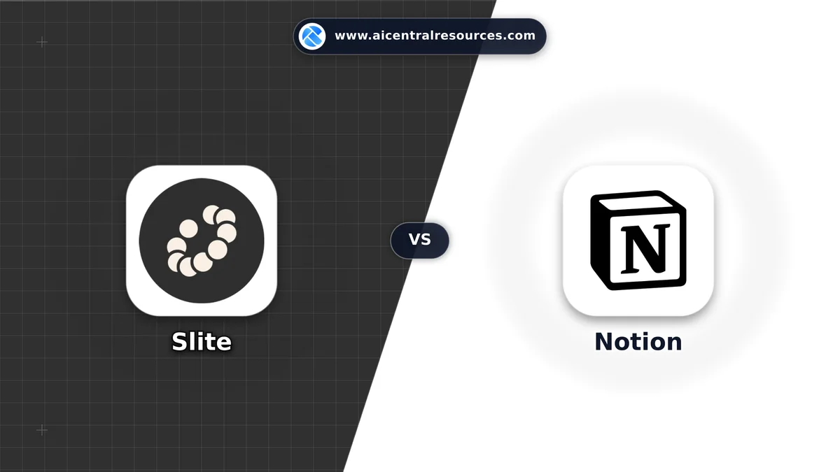Slite vs Notion Comparison Battle Card - Features, Pricing & Review in AI Productivity Tools