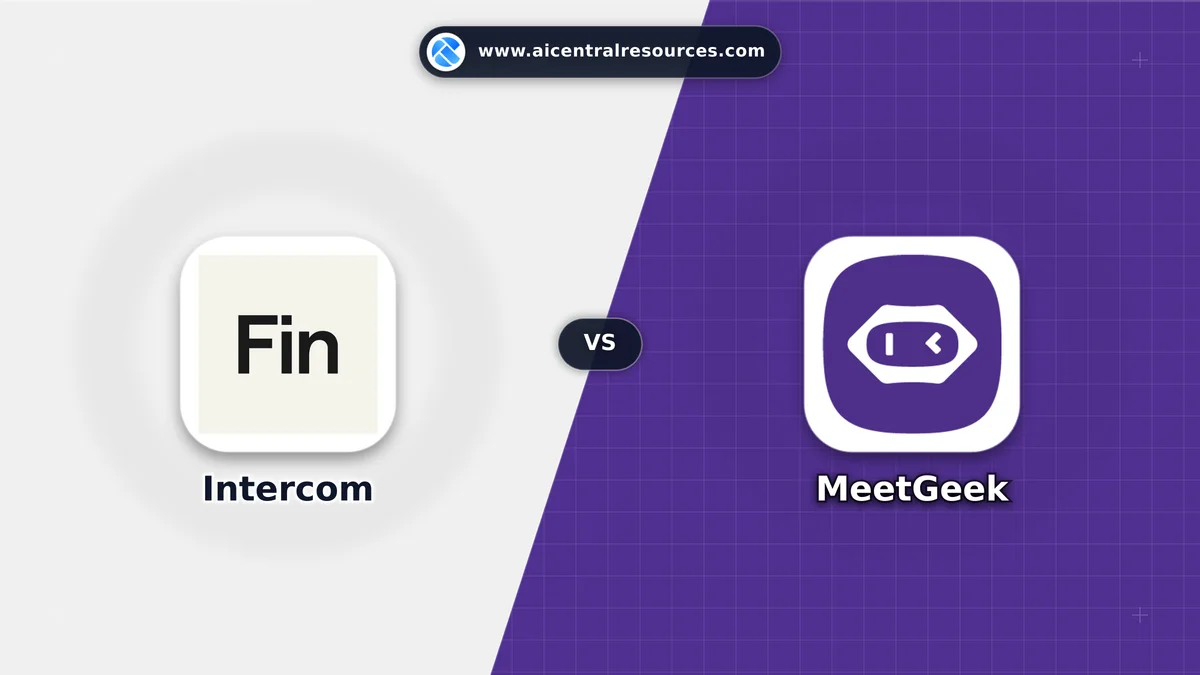 Intercom vs MeetGeek Comparison Battle Card - Features, Pricing & Review in AI Chatbots