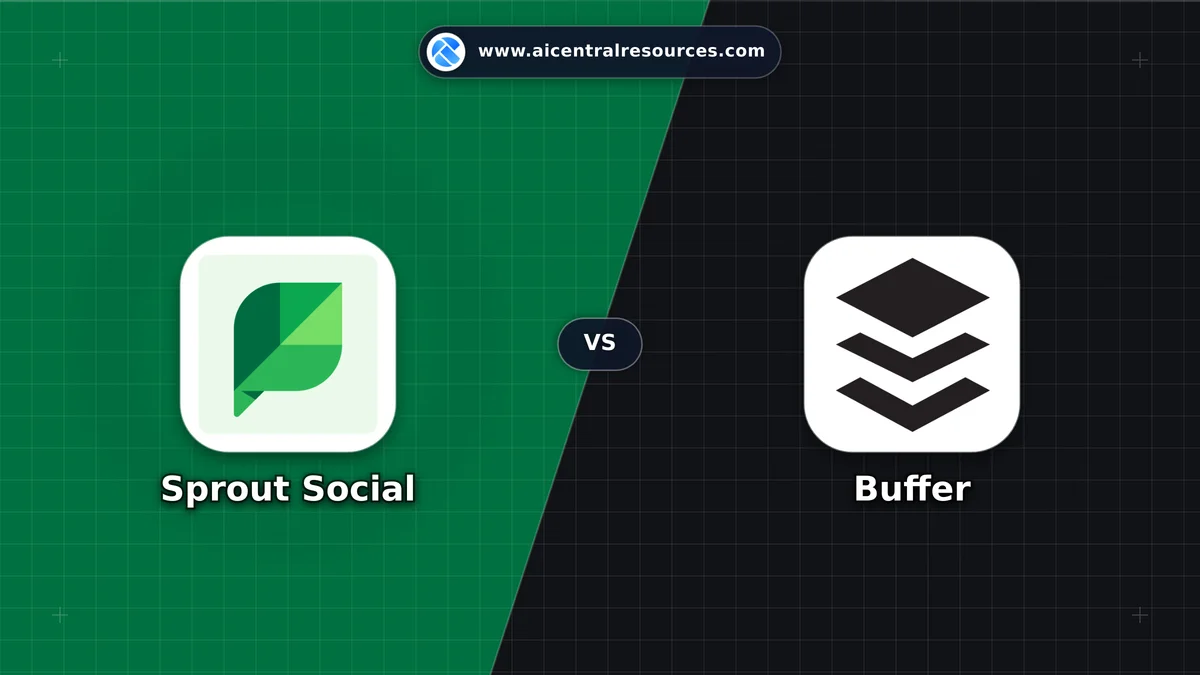 Compare Sprout Social vs Buffer - Features, Pricing & Performance Matrix Sprout Social vs Buffer Comparison Battle Card - Features, Pricing & Review in AI Marketing Tools