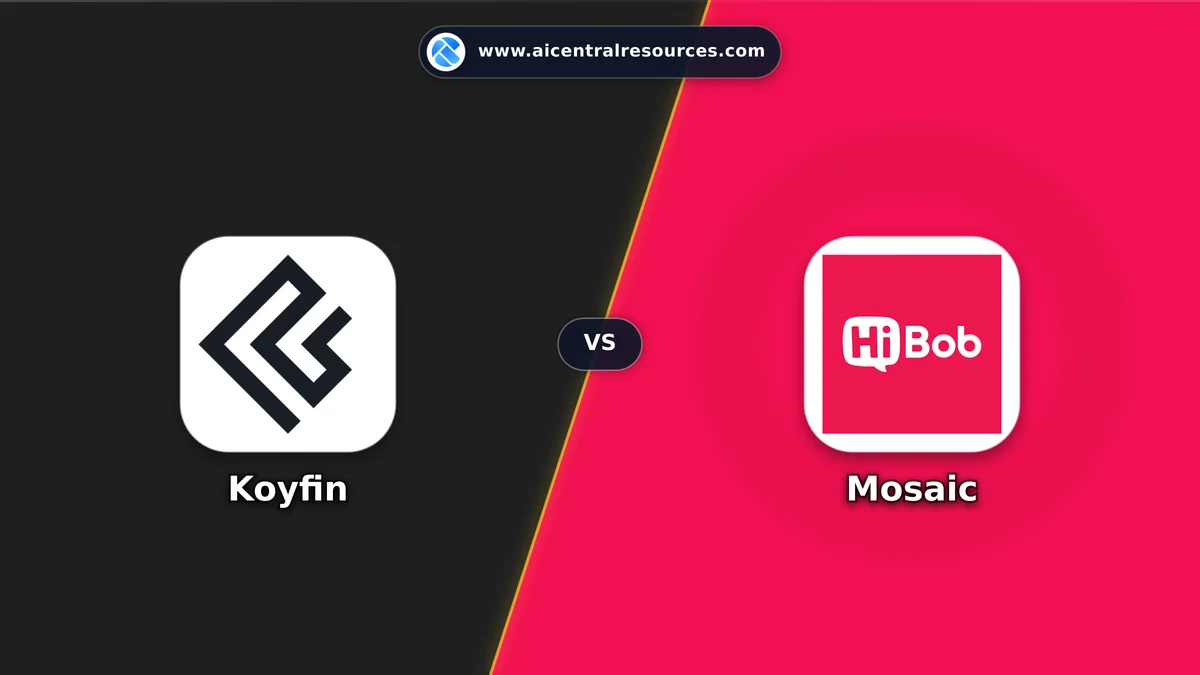 Compare Koyfin vs Mosaic - Features, Pricing & Performance Matrix Koyfin vs Mosaic Comparison Battle Card - Features, Pricing & Review in AI Data & Analytics Tools