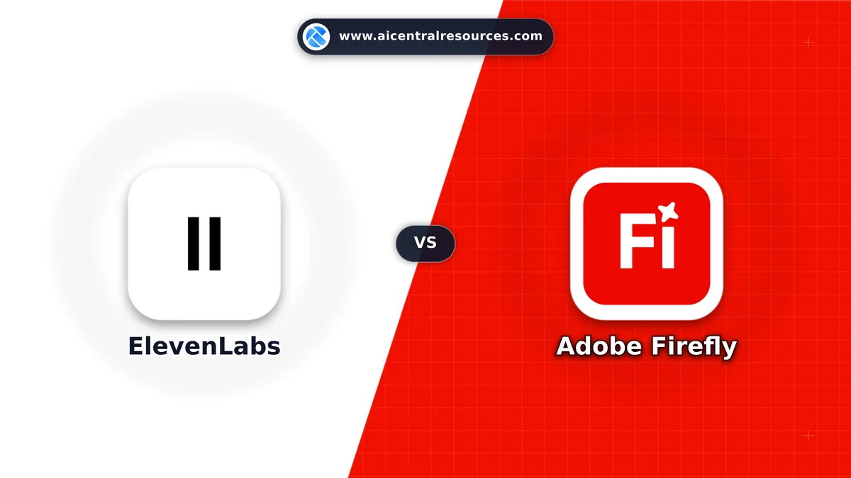 Compare ElevenLabs vs Adobe Firefly - Features, Pricing & Performance Matrix ElevenLabs vs Adobe Firefly Comparison Battle Card - Features, Pricing & Review in AI Audio & Music Tools