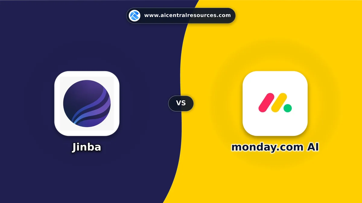 Compare Jinba vs monday.com AI - Features, Pricing & Performance Matrix Jinba vs monday.com AI Comparison Battle Card - Features, Pricing & Review in AI Productivity Tools