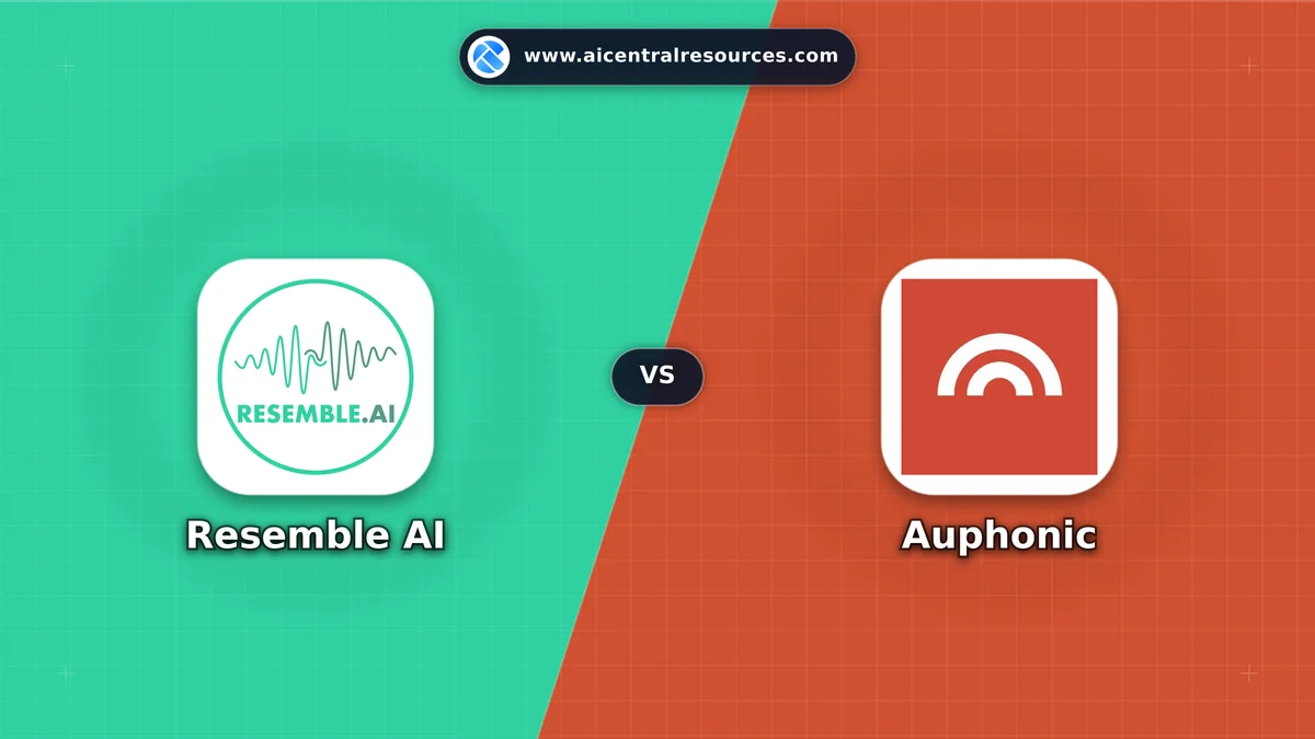 Compare Resemble AI vs Auphonic - Features, Pricing & Performance Matrix Resemble AI vs Auphonic Comparison Battle Card - Features, Pricing & Review in AI Audio & Music Tools
