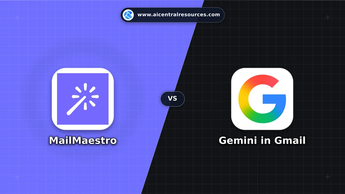 Compare MailMaestro vs Gemini in Gmail - In-Depth Feature Matrix, Pricing & Ratings MailMaestro vs Gemini in Gmail Comparison Battle Card: Features, Pricing & Performance Matrix in AI Productivity Tools