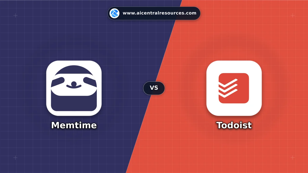 Compare Memtime vs Todoist - In-Depth Feature Matrix, Pricing & Ratings Memtime vs Todoist Comparison Battle Card: Features, Pricing & Performance Matrix in AI Productivity Tools