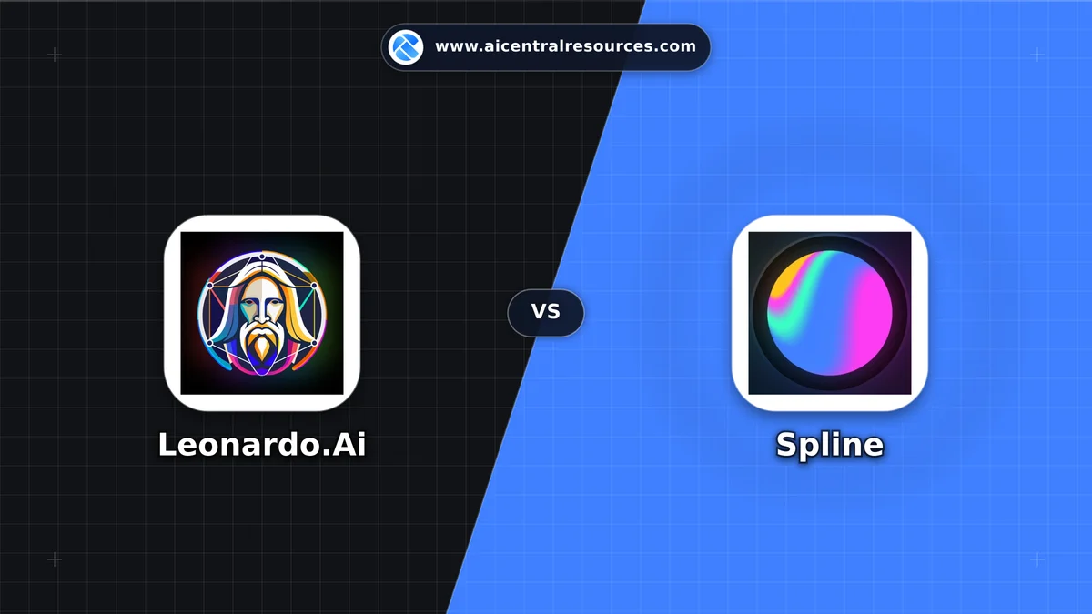 Compare Leonardo.Ai vs Spline - Features, Pricing & Performance Matrix Leonardo.Ai vs Spline Comparison Battle Card - Features, Pricing & Review in AI Design Tools