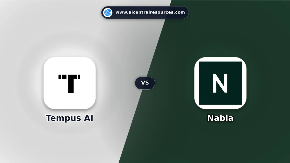 Compare Tempus AI vs Nabla - Features, Pricing & Performance Matrix Tempus AI vs Nabla Comparison Battle Card - Features, Pricing & Review in AI Healthcare Tools