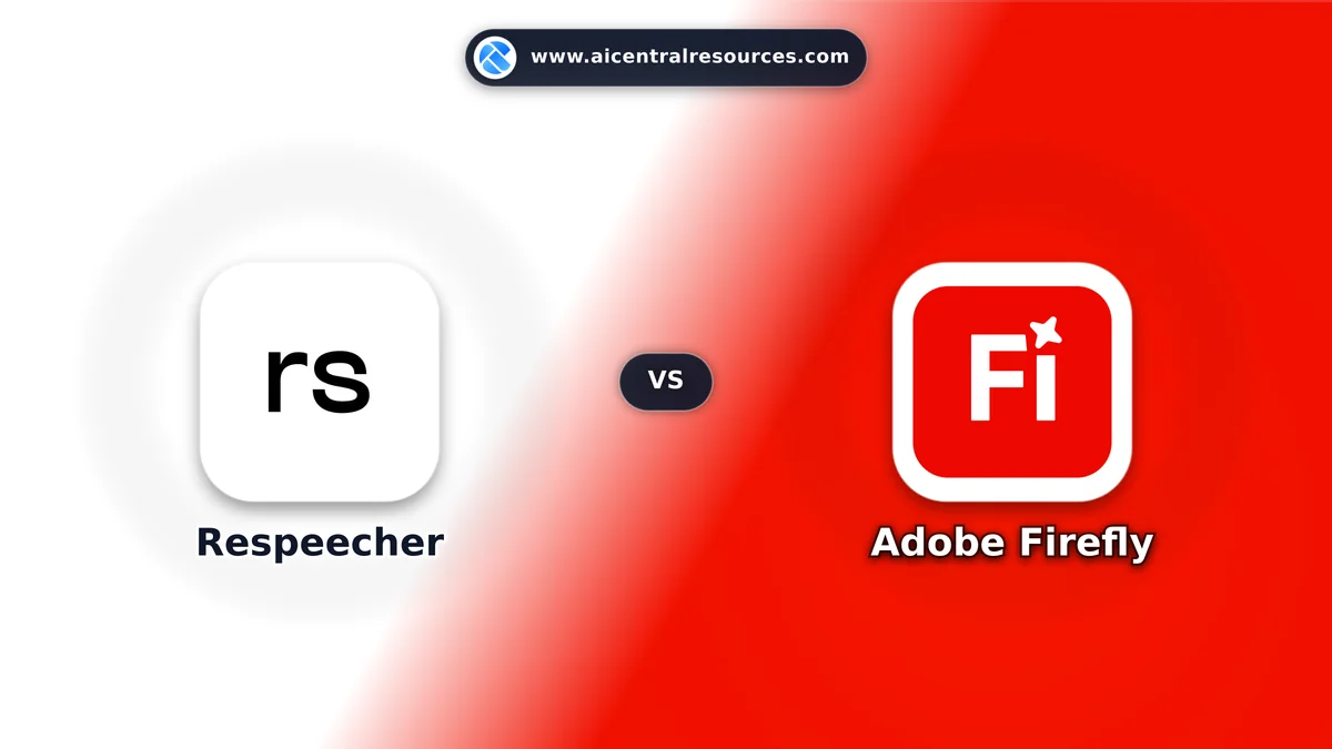 Compare Respeecher vs Adobe Firefly - Features, Pricing & Performance Matrix Respeecher vs Adobe Firefly Comparison Battle Card - Features, Pricing & Review in AI Audio & Music Tools