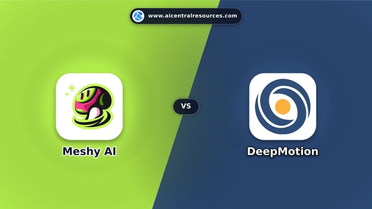 Compare Meshy AI vs DeepMotion - Features, Pricing & Performance Matrix Meshy AI vs DeepMotion Comparison Battle Card - Features, Pricing & Review in AI Gaming & Entertainment