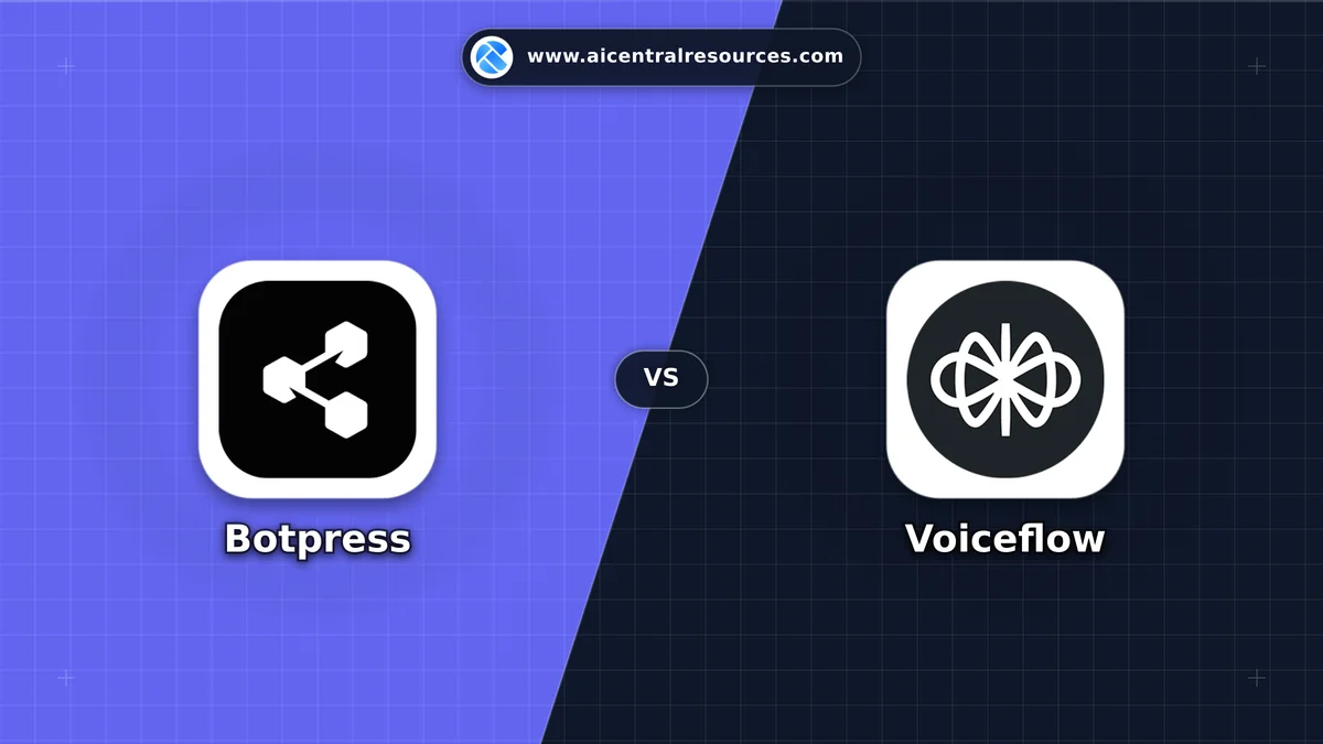 Botpress vs Voiceflow Comparison Battle Card - Features, Pricing & Review in AI No-Code / Automation Tools