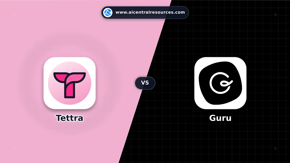 Compare Tettra vs Guru - In-Depth Feature Matrix, Pricing & Ratings Tettra vs Guru Comparison Battle Card: Features, Pricing & Performance Matrix in AI Productivity Tools