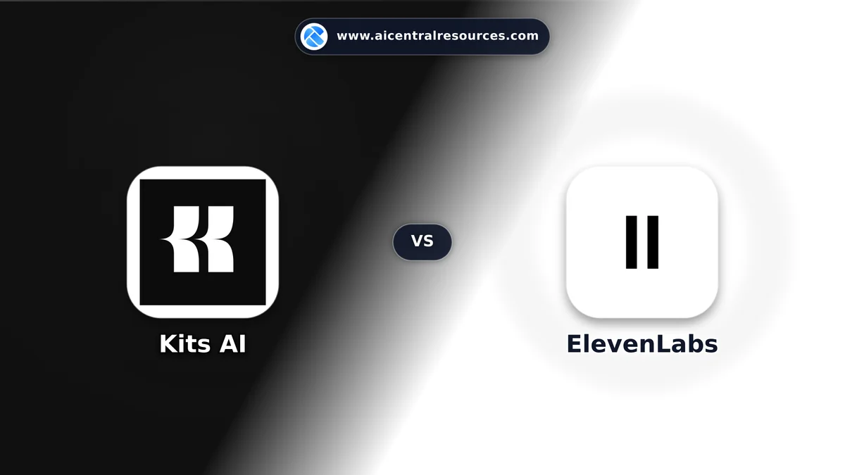 Compare Kits AI vs ElevenLabs - Features, Pricing & Performance Matrix Kits AI vs ElevenLabs Comparison Battle Card - Features, Pricing & Review in AI Audio & Music Tools