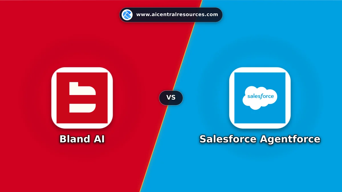 Bland AI vs Salesforce Agentforce Comparison Battle Card - Features, Pricing & Review in AI Chatbots