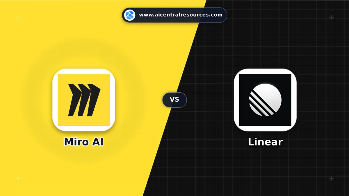 Miro AI vs Linear Comparison Battle Card - Features, Pricing & Review in AI Productivity Tools