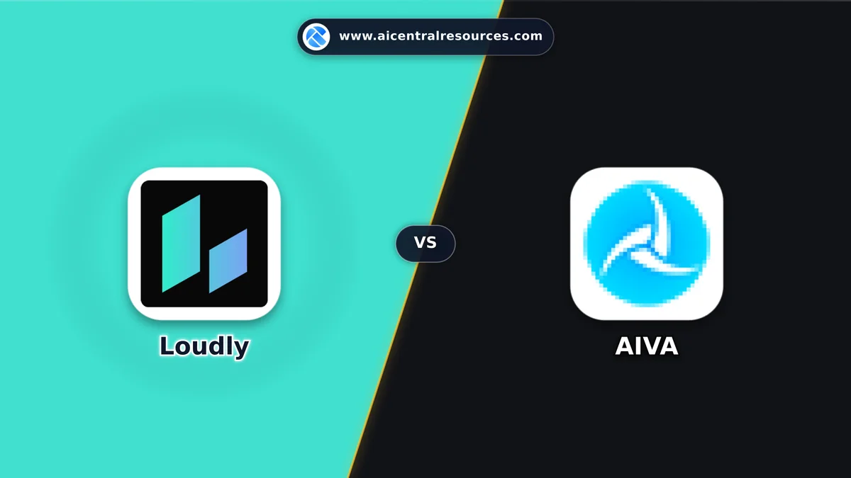Compare Loudly vs AIVA - Features, Pricing & Performance Matrix Loudly vs AIVA Comparison Battle Card - Features, Pricing & Review in AI Audio & Music Tools