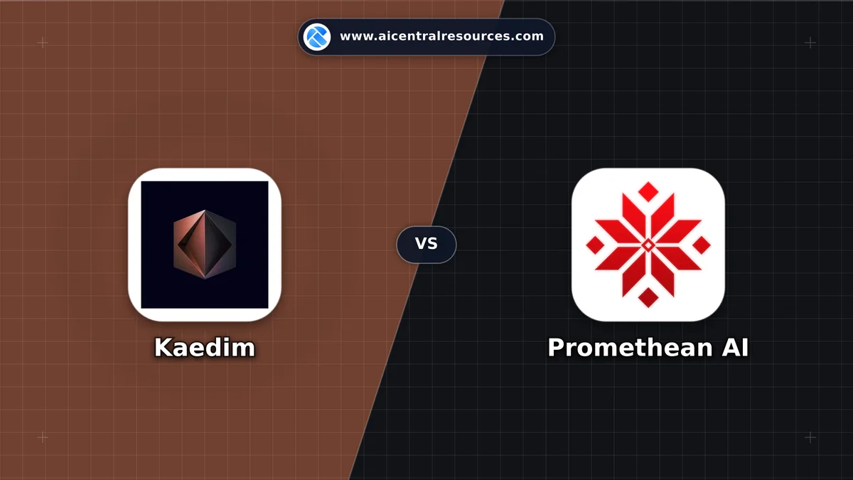 Kaedim vs Promethean AI Comparison Battle Card - Features, Pricing & Review in AI Gaming & Entertainment