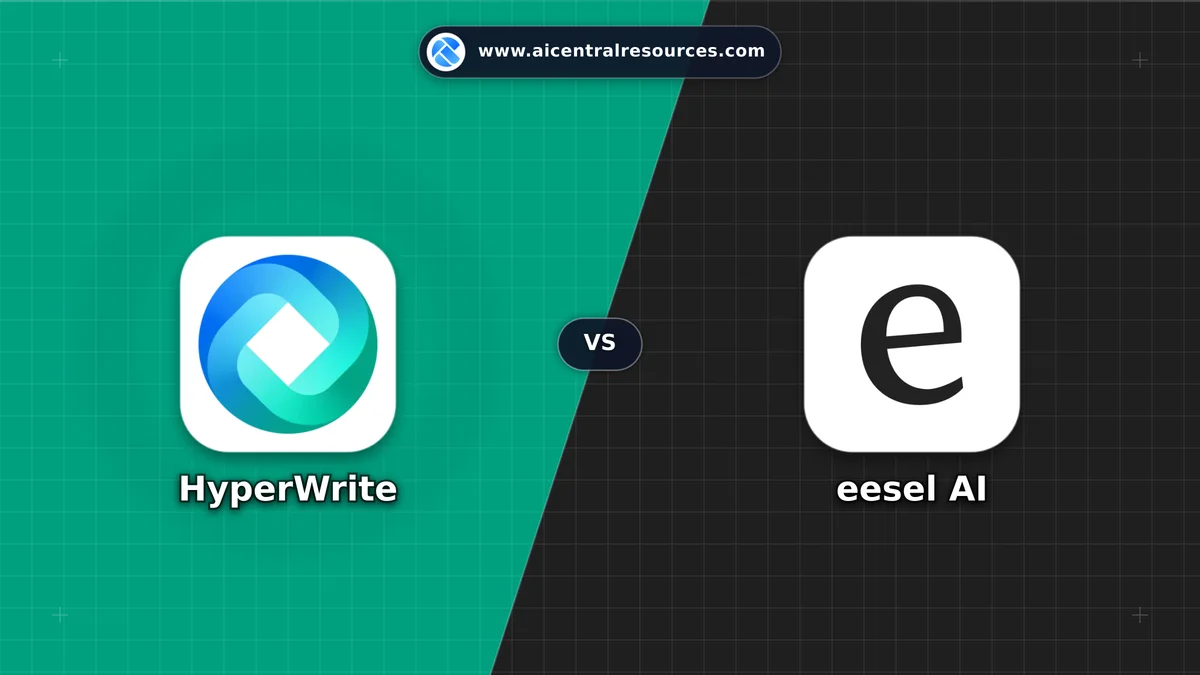 Compare HyperWrite vs eesel AI - Features, Pricing & Performance Matrix HyperWrite vs eesel AI Comparison Battle Card - Features, Pricing & Review in AI Writing Assistant Tools