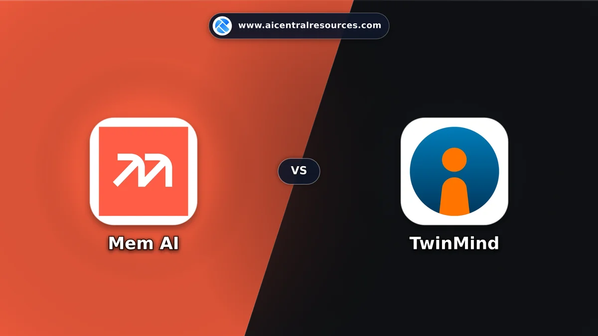 Compare Mem AI vs TwinMind - In-Depth Feature Matrix, Pricing & Ratings Mem AI vs TwinMind Comparison Battle Card: Features, Pricing & Performance Matrix in AI Productivity Tools
