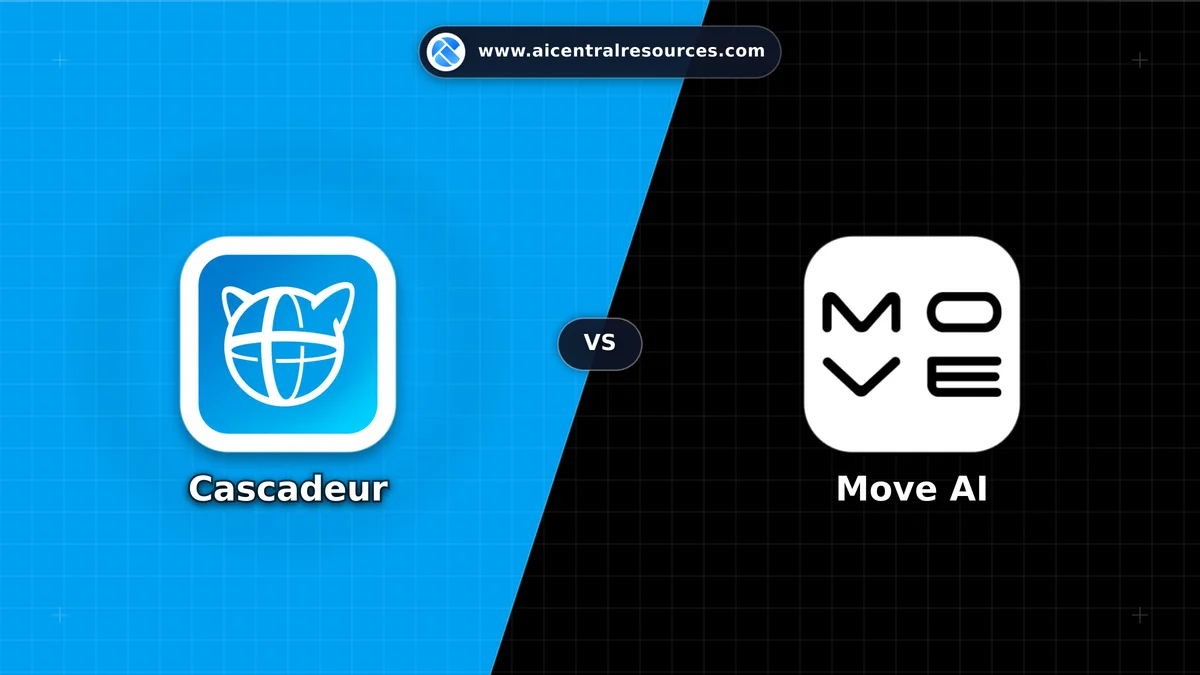 Compare Cascadeur vs Move AI - Features, Pricing & Performance Matrix Cascadeur vs Move AI Comparison Battle Card - Features, Pricing & Review in AI Art & Animation Tools