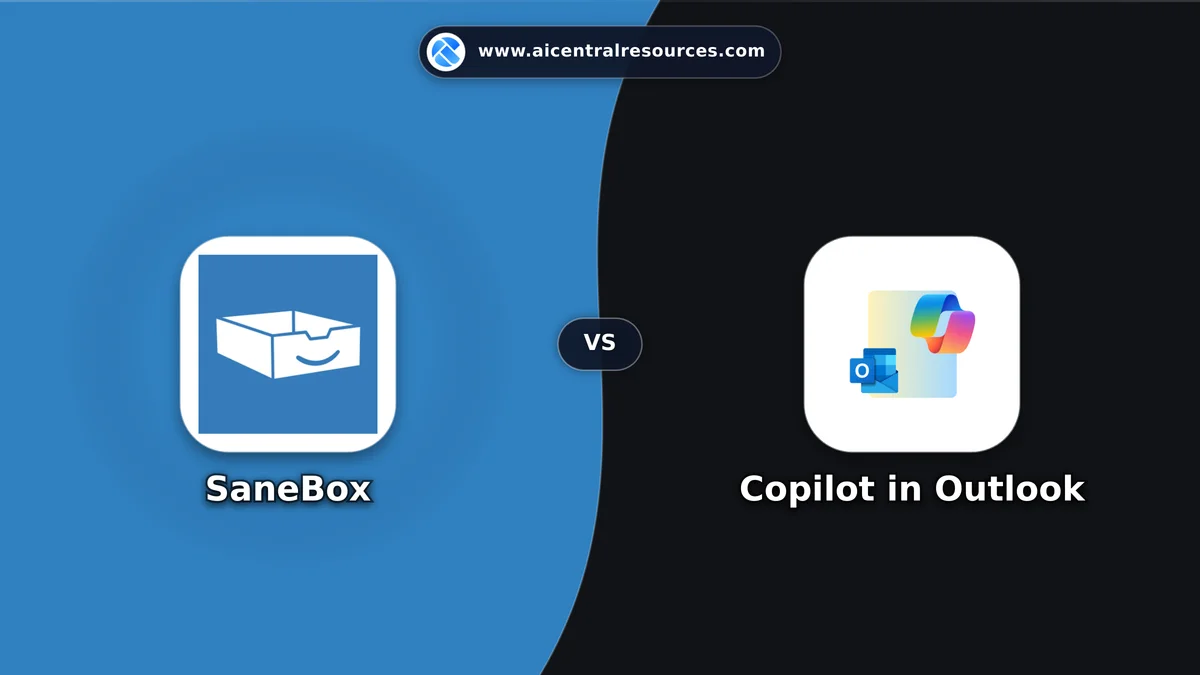 SaneBox vs Copilot in Outlook Comparison Battle Card: Features, Pricing & Performance Matrix in AI Productivity Tools