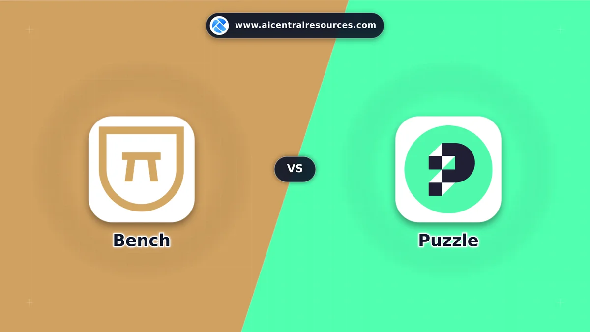 Puzzle vs Bench Comparison Battle Card - Features, Pricing & Review in AI Business & Finance Tools