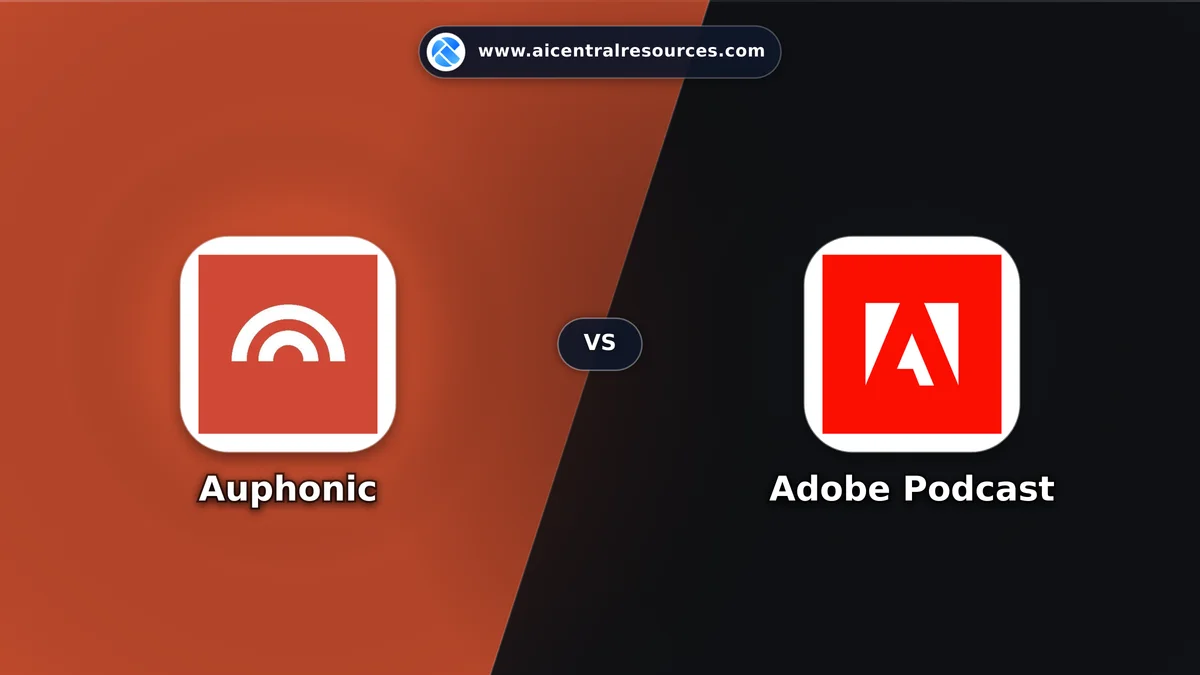 Compare Auphonic vs Adobe Podcast - Features, Pricing & Performance Matrix Auphonic vs Adobe Podcast Comparison Battle Card - Features, Pricing & Review in AI Video Tools