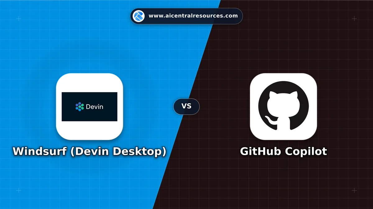 Compare Windsurf (Devin Desktop) vs GitHub Copilot - In-Depth Feature Matrix, Pricing & Ratings Windsurf (Devin Desktop) vs GitHub Copilot Comparison Battle Card: Features, Pricing & Performance Matrix in AI Coding Assistants