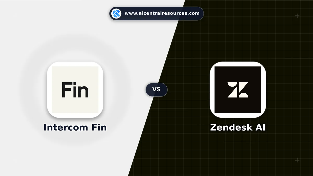 Intercom Fin vs Zendesk AI Comparison Battle Card - Features, Pricing & Review in AI Chatbots