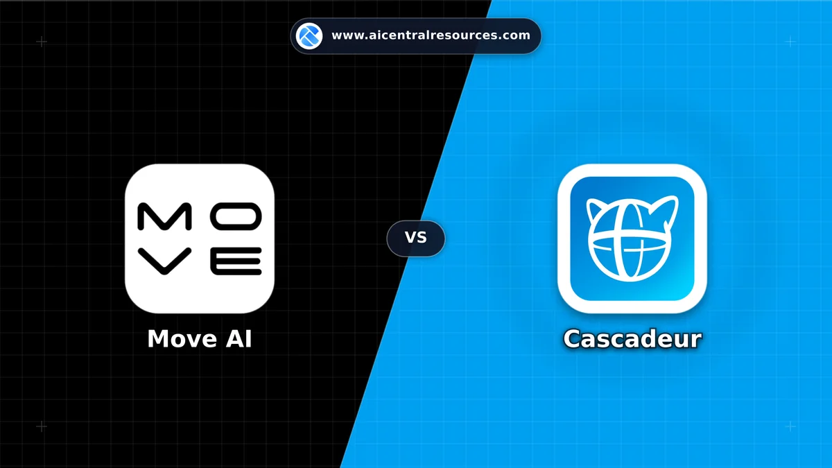 Compare Move AI vs Cascadeur - Features, Pricing & Performance Matrix Move AI vs Cascadeur Comparison Battle Card - Features, Pricing & Review in AI Gaming & Entertainment