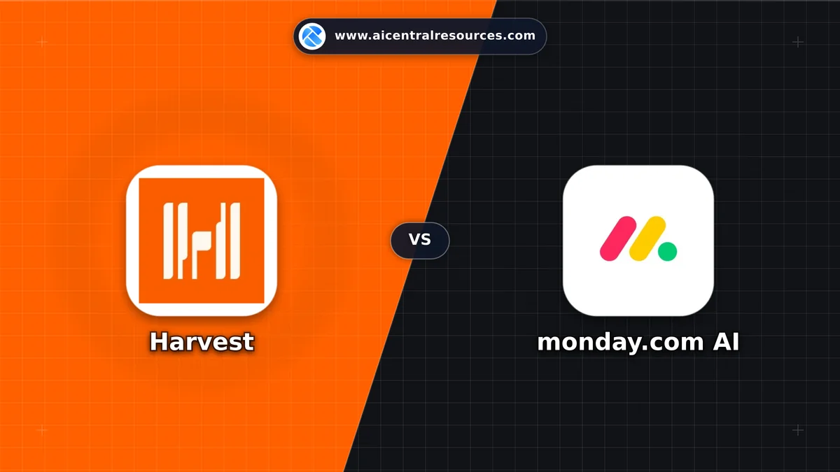 Harvest vs monday.com AI Comparison Battle Card: Features, Pricing & Performance Matrix in AI Productivity Tools