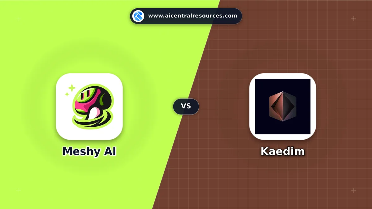 Compare Meshy AI vs Kaedim - Features, Pricing & Performance Matrix Meshy AI vs Kaedim Comparison Battle Card - Features, Pricing & Review in AI Design Tools