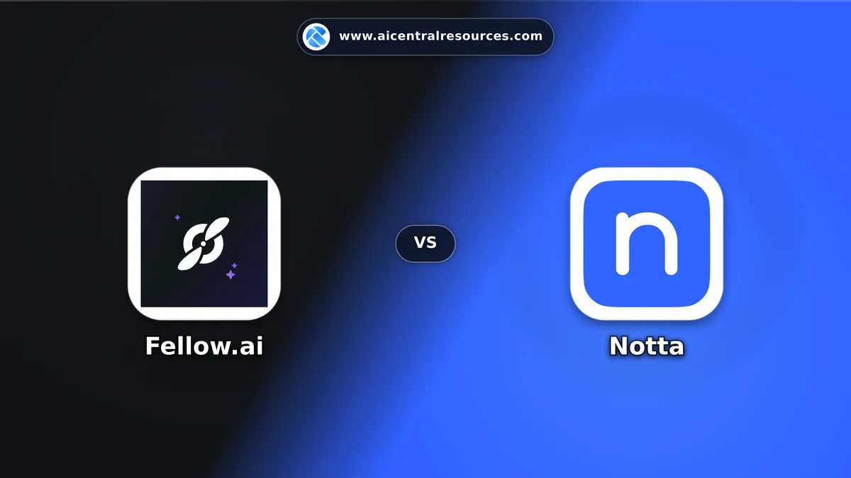 Compare Fellow.ai vs Notta - Features, Pricing & Performance Matrix Fellow.ai vs Notta Comparison Battle Card - Features, Pricing & Review in AI Productivity Tools