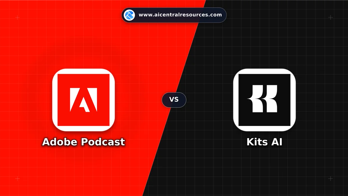 Compare Adobe Podcast vs Kits AI - Features, Pricing & Performance Matrix Adobe Podcast vs Kits AI Comparison Battle Card - Features, Pricing & Review in AI Audio & Music Tools