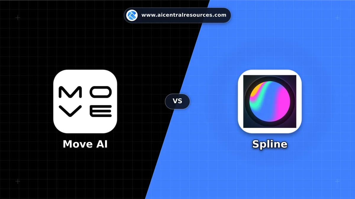 Compare Move AI vs Spline - Features, Pricing & Performance Matrix Move AI vs Spline Comparison Battle Card - Features, Pricing & Review in AI Design Tools