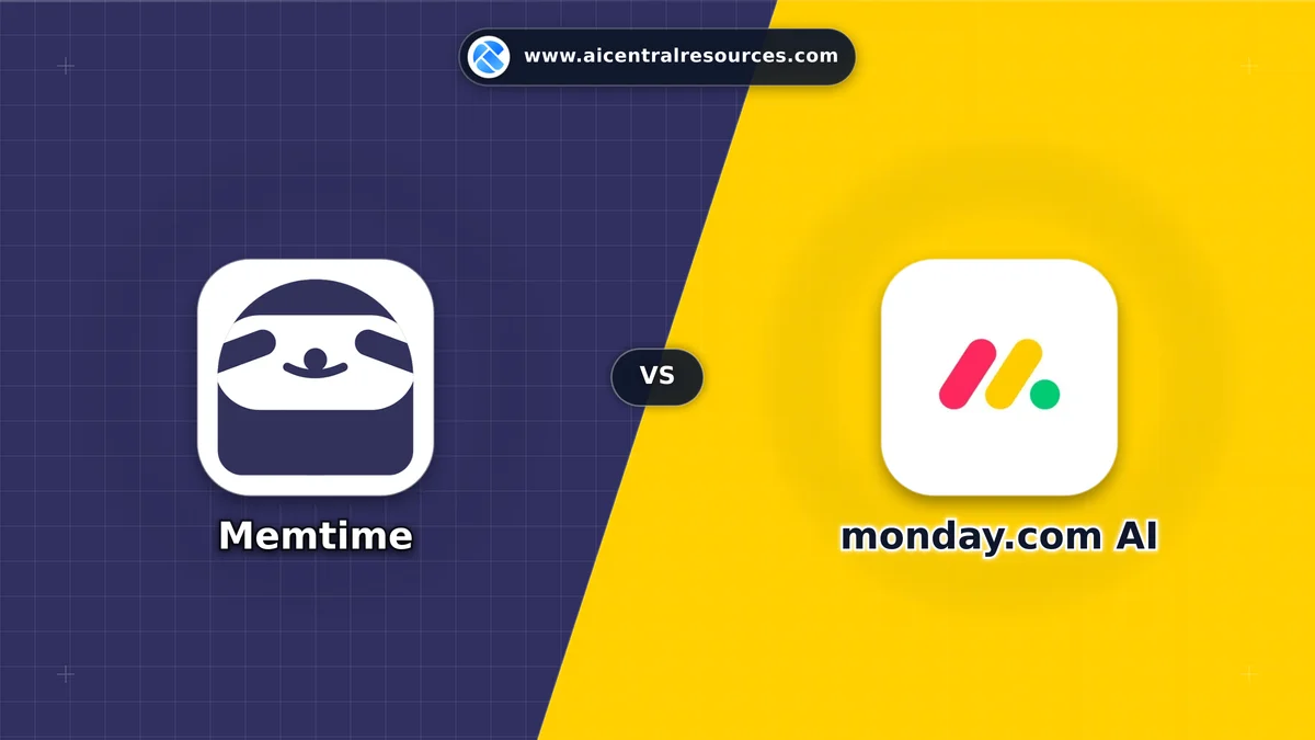 Compare Memtime vs monday.com AI - In-Depth Feature Matrix, Pricing & Ratings Memtime vs monday.com AI Comparison Battle Card: Features, Pricing & Performance Matrix in AI Productivity Tools