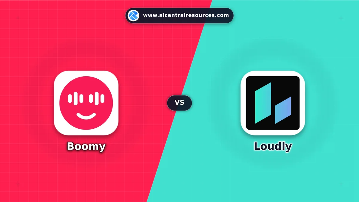 Compare Boomy vs Loudly - Features, Pricing & Performance Matrix Boomy vs Loudly Comparison Battle Card - Features, Pricing & Review in AI Audio & Music Tools