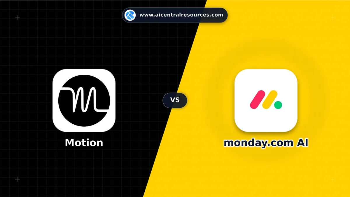 Motion vs monday.com AI Comparison Battle Card: Features, Pricing & Performance Matrix in AI Productivity Tools