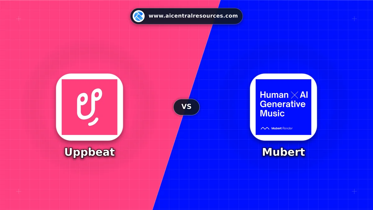Compare Uppbeat vs Mubert - Features, Pricing & Performance Matrix Uppbeat vs Mubert Comparison Battle Card - Features, Pricing & Review in AI Audio & Music Tools