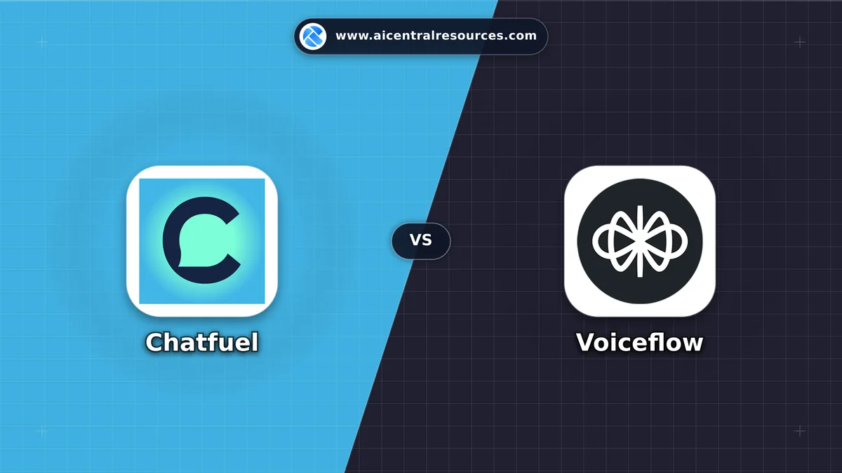 Chatfuel vs Voiceflow Comparison Battle Card - Features, Pricing & Review in AI Chatbots