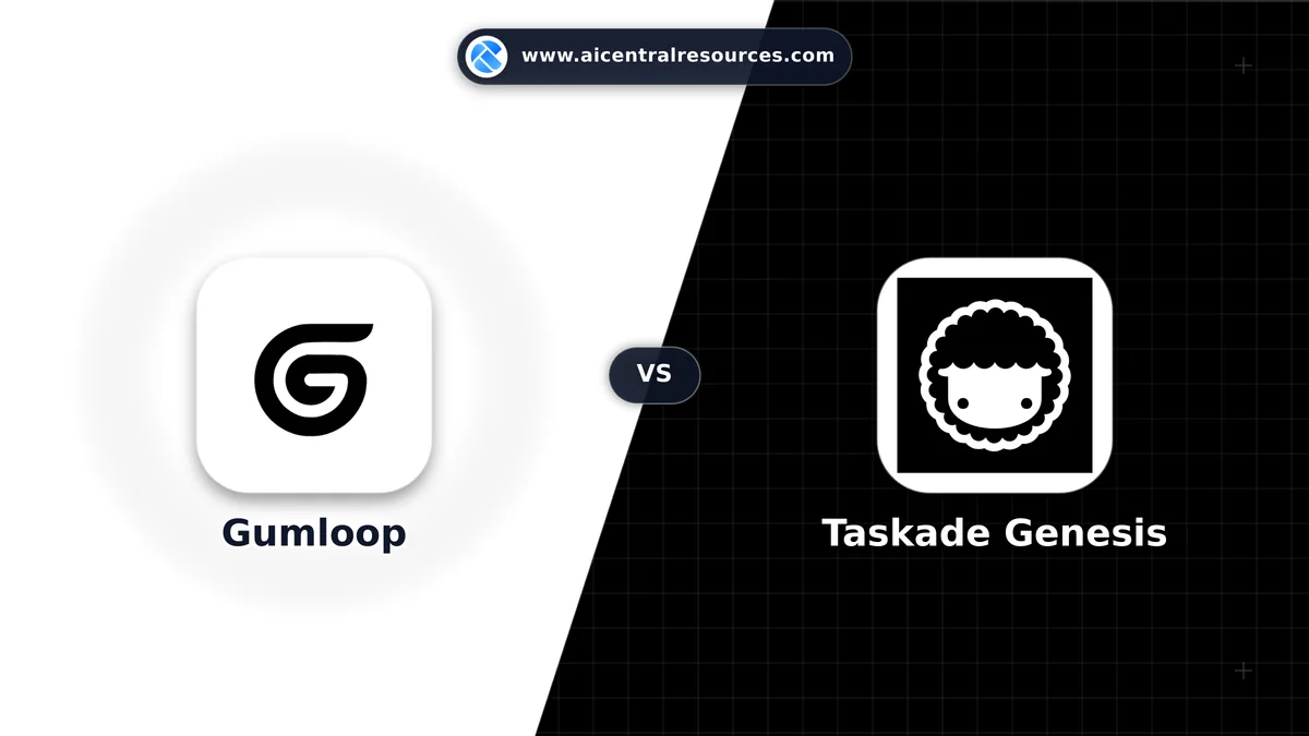 Gumloop vs Taskade Genesis Comparison Battle Card: Features, Pricing & Performance Matrix in AI No-Code / Automation Tools