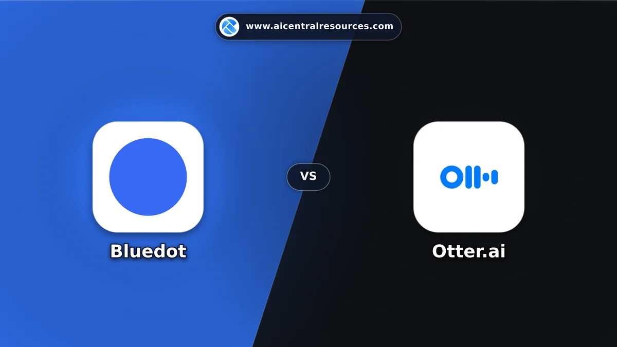 Bluedot vs Otter.ai Comparison Battle Card - Features, Pricing & Review in AI Productivity Tools