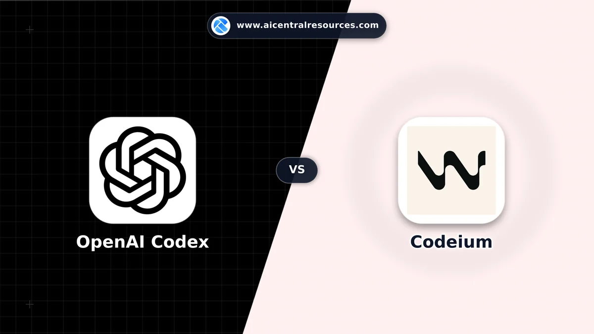 Compare OpenAI Codex vs Codeium - In-Depth Feature Matrix, Pricing & Ratings OpenAI Codex vs Codeium Comparison Battle Card: Features, Pricing & Performance Matrix in AI Coding Assistants