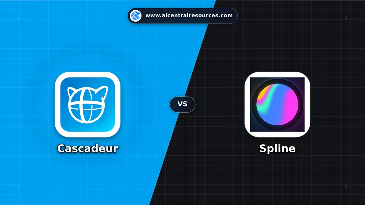 Compare Cascadeur vs Spline - Features, Pricing & Performance Matrix Cascadeur vs Spline Comparison Battle Card - Features, Pricing & Review in AI Art & Animation Tools