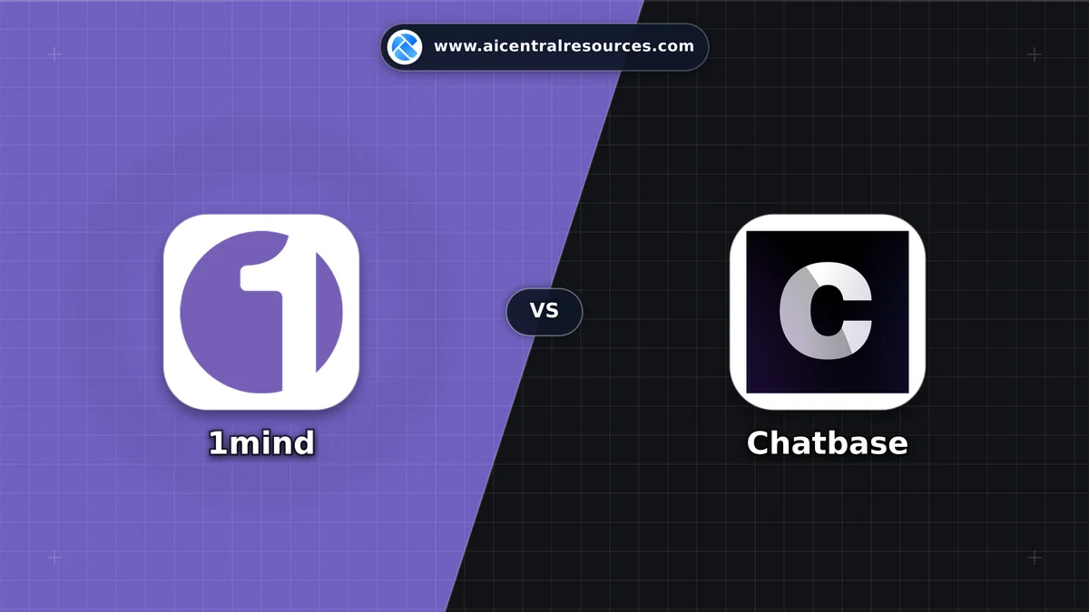 1mind vs Chatbase Comparison Battle Card - Features, Pricing & Review in AI Chatbots